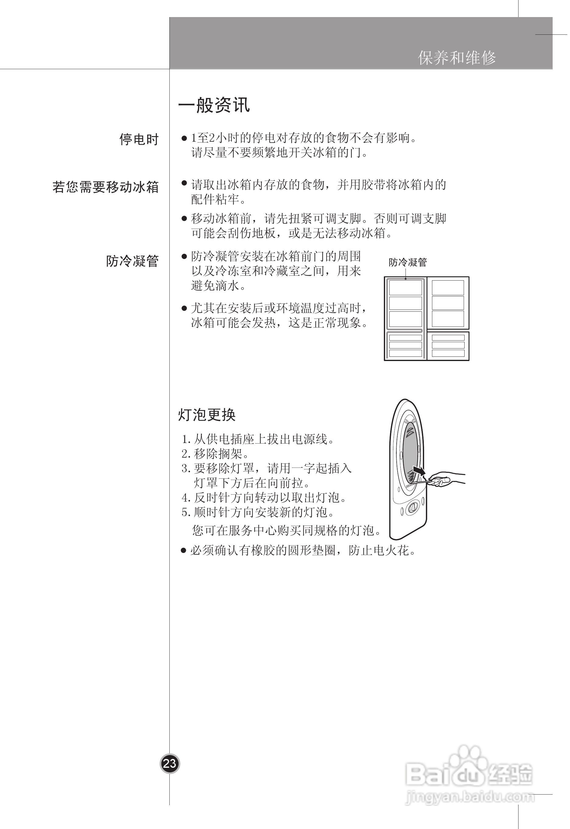 LG BCD-264FEN冰箱使用说明书:[3]