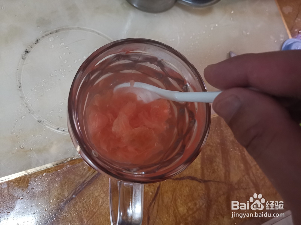 自制盐滋味柚子水