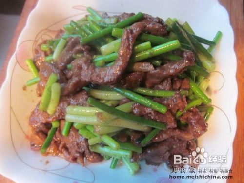 学做京酱肉丝——甜面酱蒜苔炒肉丝