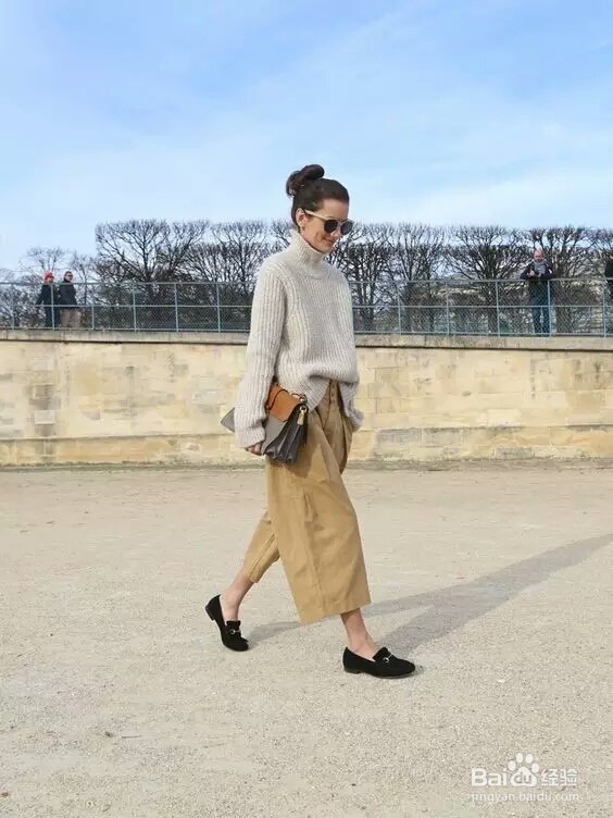 阔腿裤怎样穿着搭配更好看