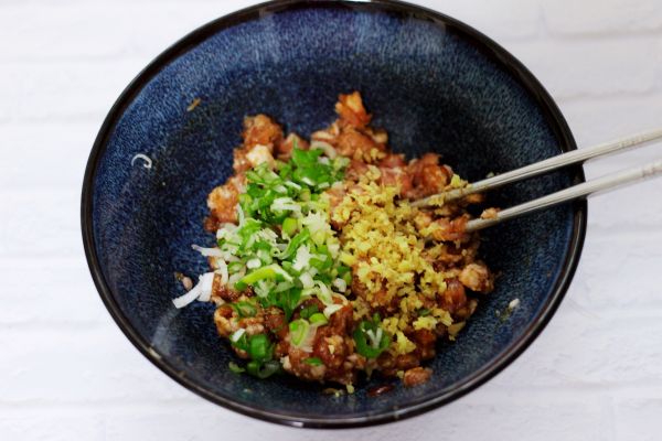 洋葱猪肉香菜发面馅饼