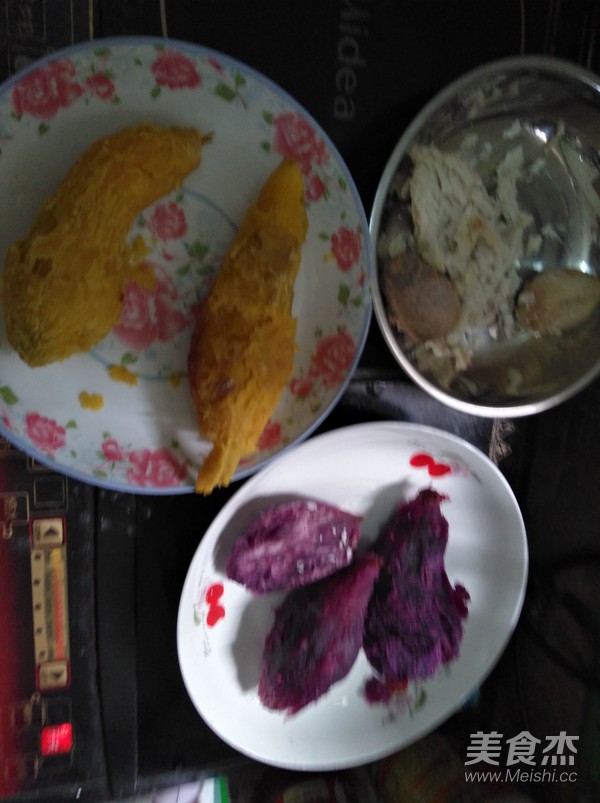 三色芋圆牛奶西米露