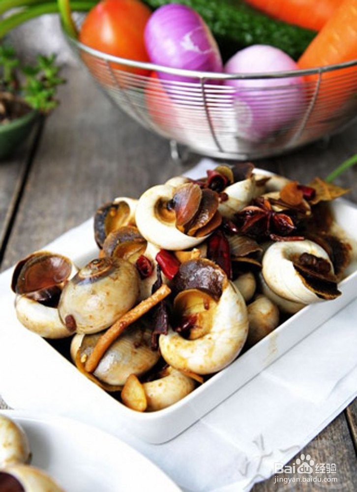 美味小海鲜-酱爆蚍蛴