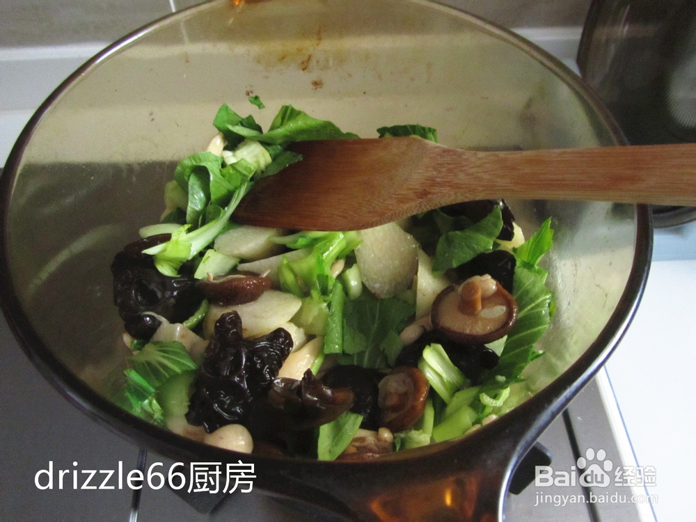 怎么做山药炒双菇
