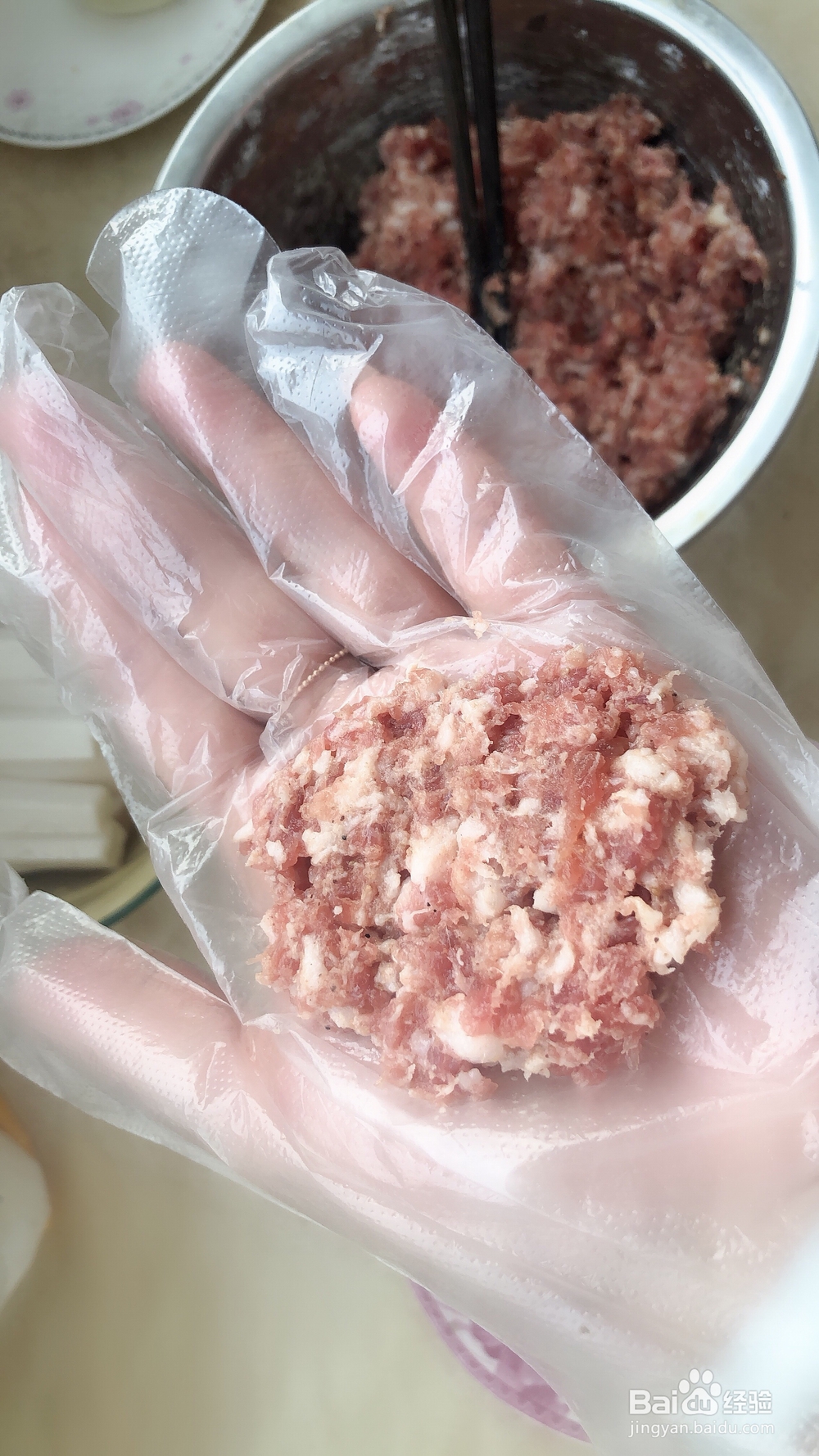 妈妈教我做的杏鲍菇肉馅排骨