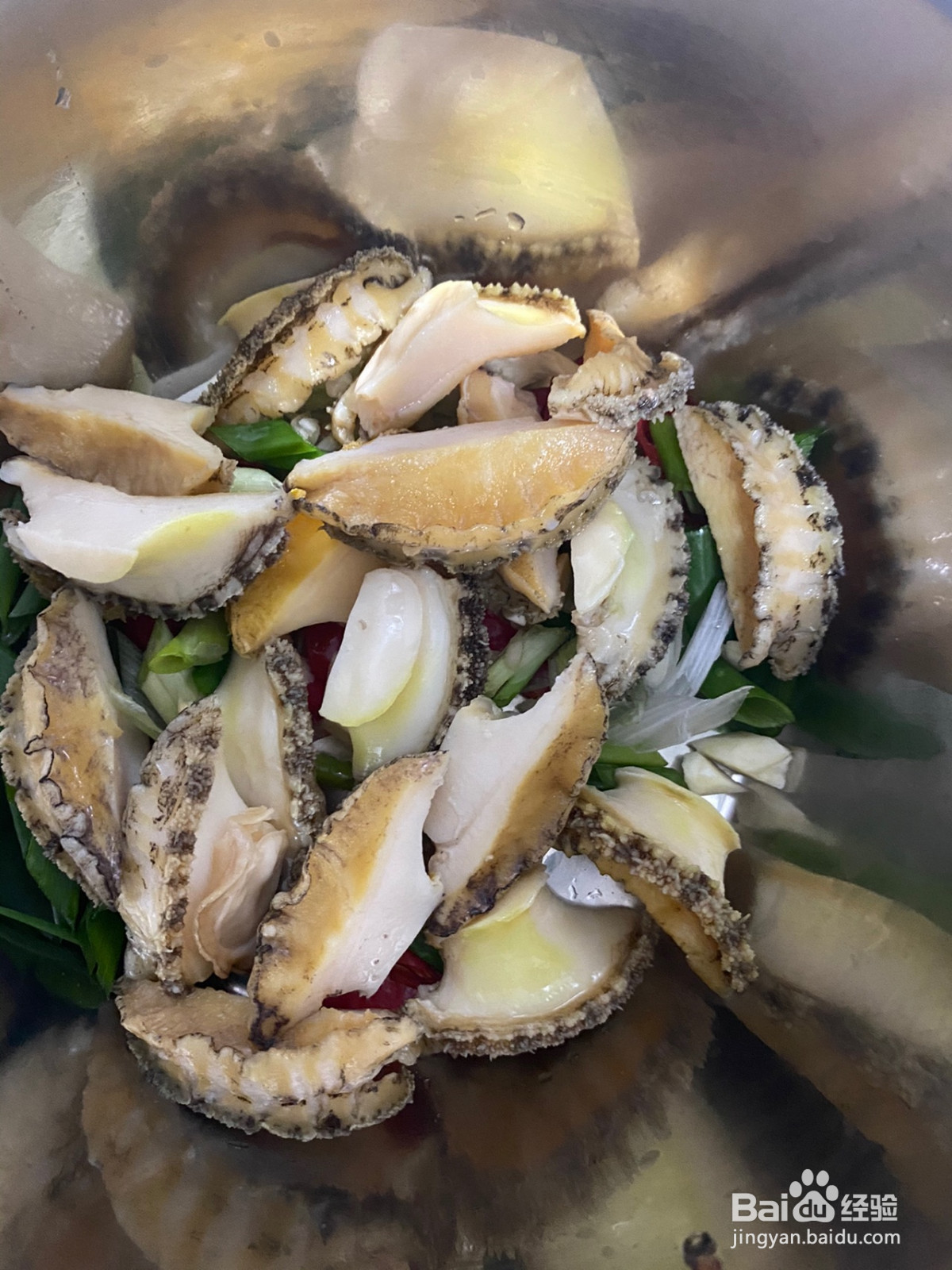 温拌鲍鱼的做法