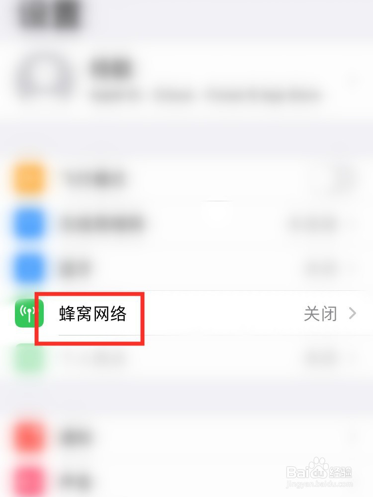 苹果手机怎么开启低数据模式