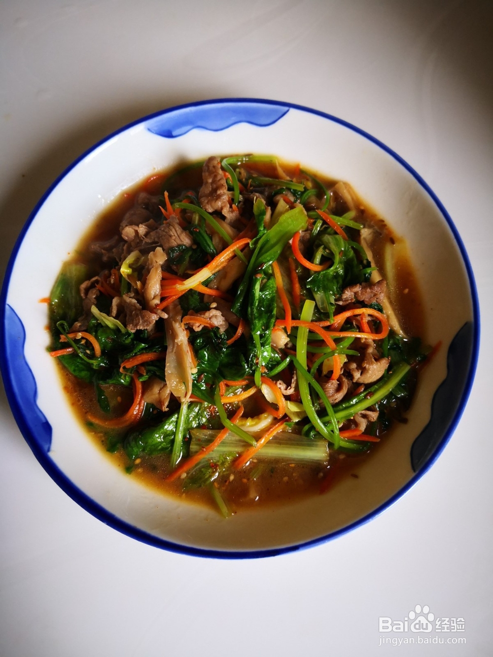 孜然炒生菜的制作方法