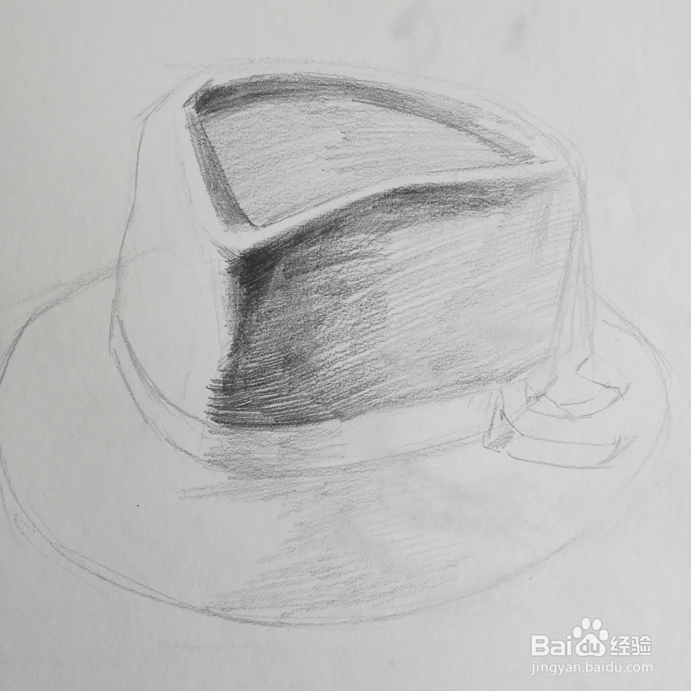 帽子的素描过程 素描帽子怎么画