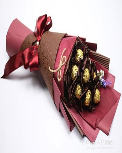 费列罗花束制作方法