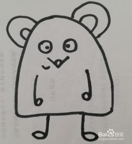 小老鼠的画法 小老鼠的简笔画