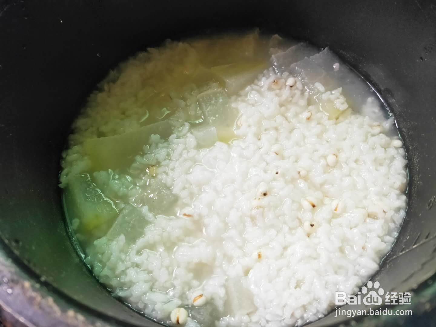 冬瓜薏仁粥---养生系列