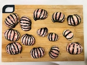 食补养生灯笼茄子的做法