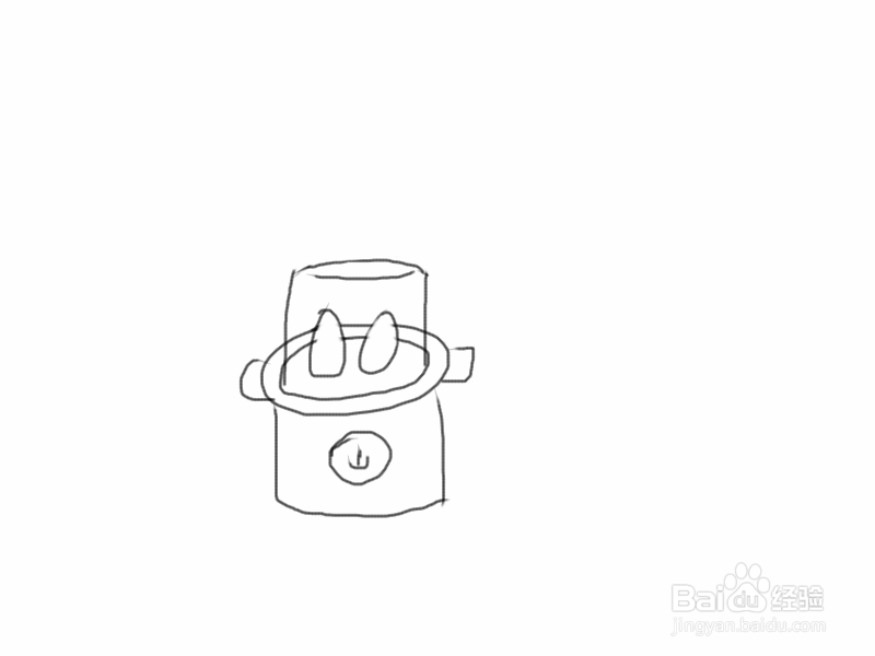 手绘涂鸦系列之怎样画家用蒸蛋器