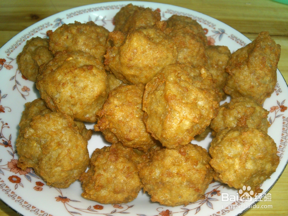 湖北名菜:炸藕圆子