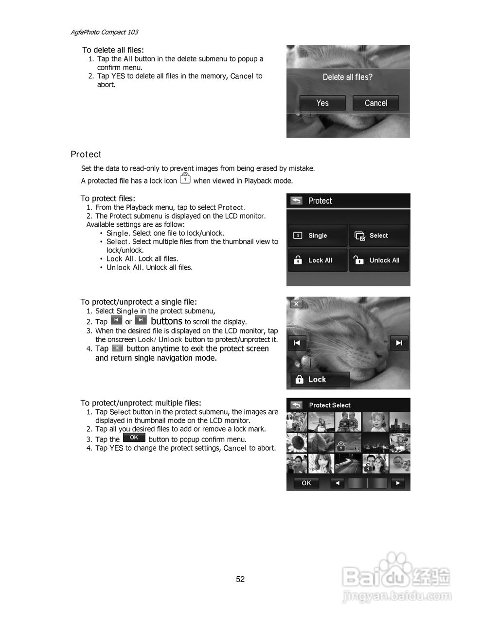 爱克发Compact 103数码相机使用说明书:[6]