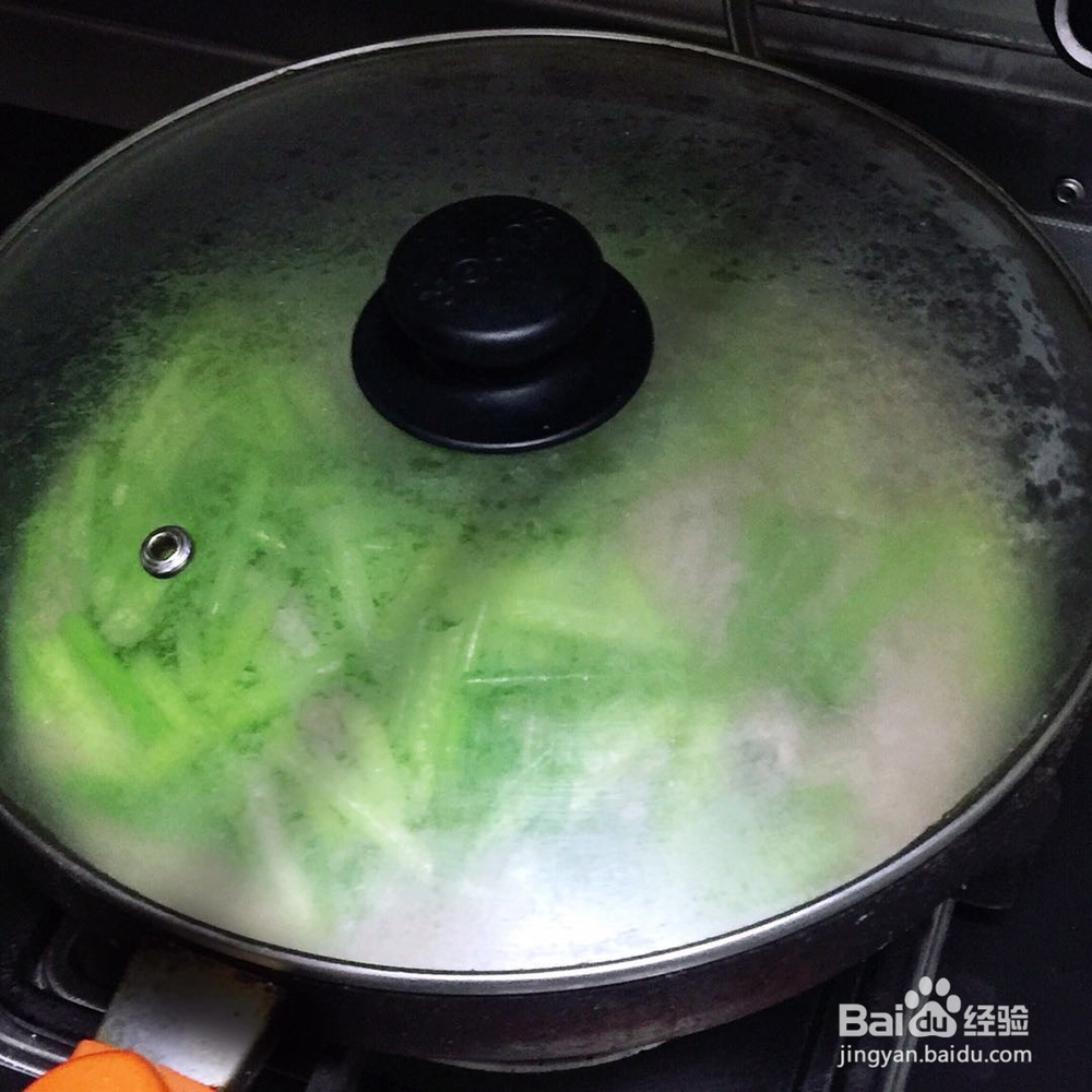 如何制作蒜苔炒肉丝