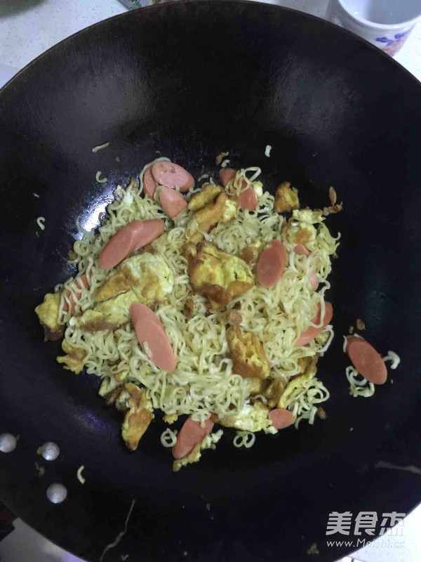 炒方便面的做法