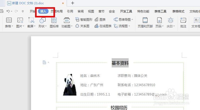 如何制作好看的简历项目字体