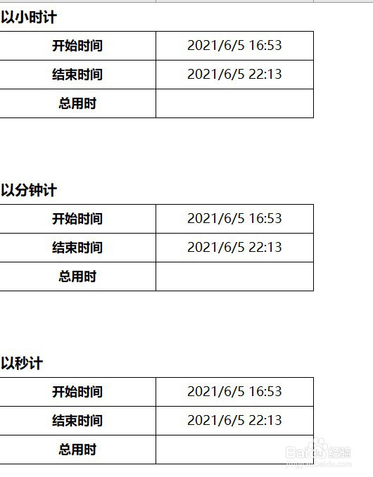 TEXT函数实现时间间隔的不同呈现方式