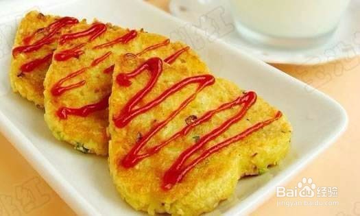 只需十分钟，制作美味土豆饼，适合上班族~