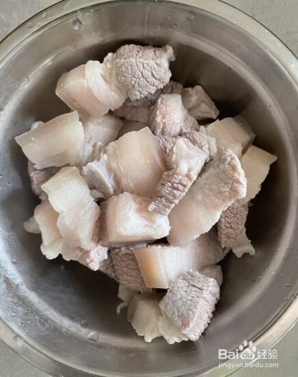 家常菜之干豆角红烧肉