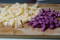 润心润肺之木耳紫薯羹