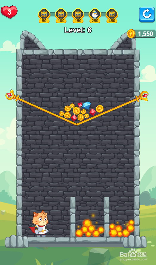 Cat Force的Level：6如何通过？