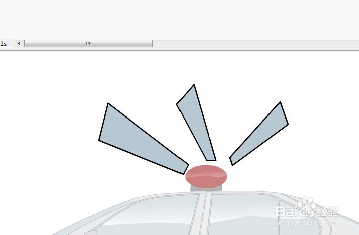 flash如何制作警灯闪烁的效果