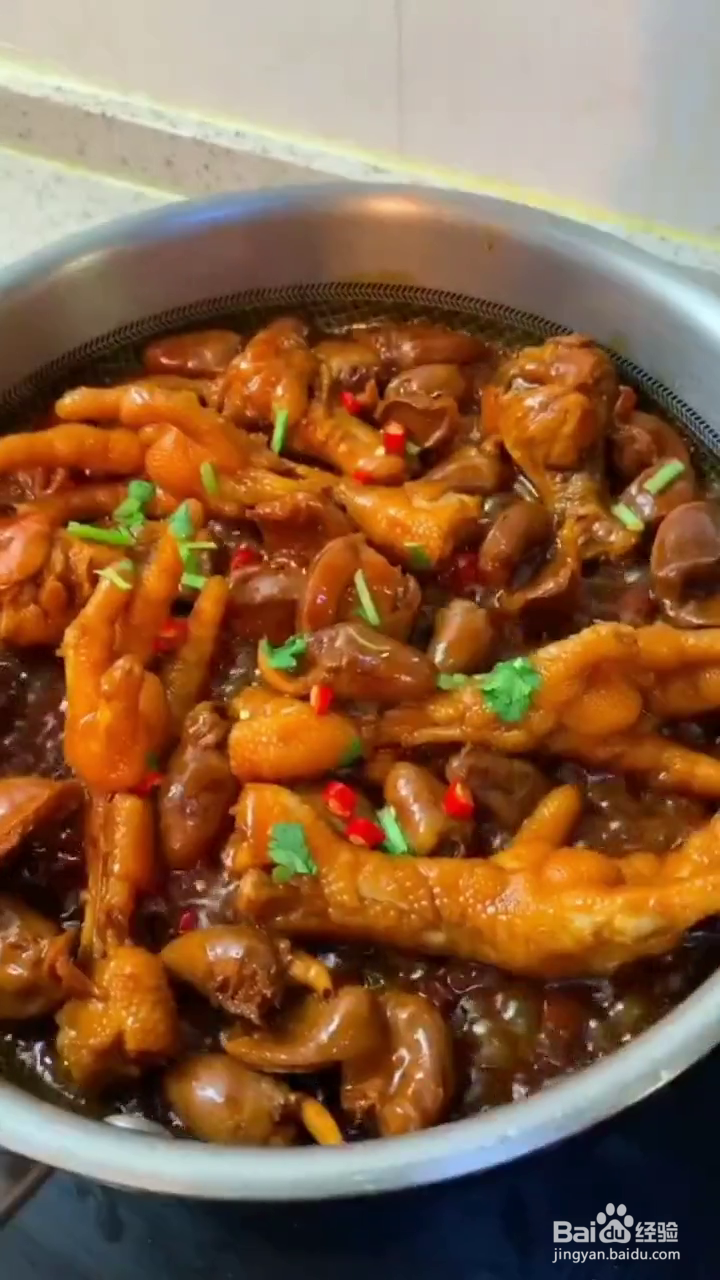 如何制作好吃的鹌鹑蛋烧鸡爪鸡胗鸡心