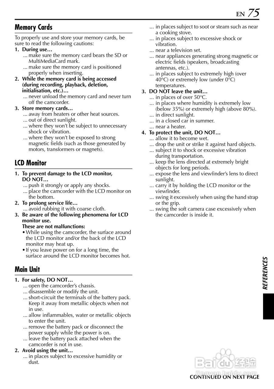 JVC GR-DV4000摄像机说明书:[8]