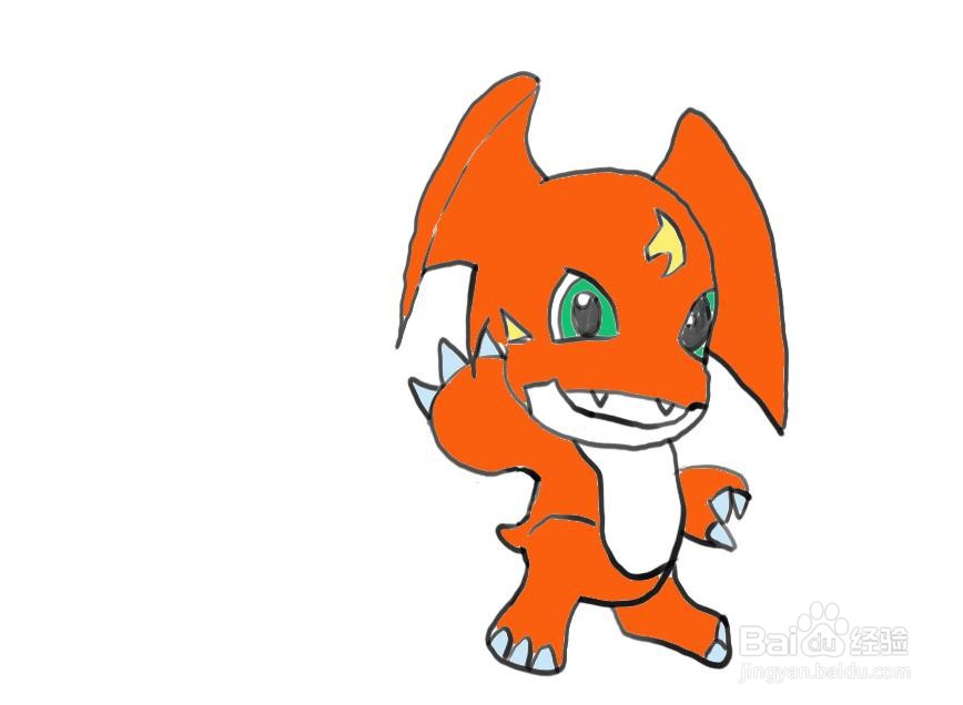 怎么画武装精灵