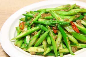 家常小炒四季豆