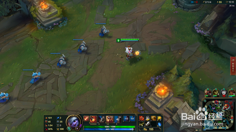 英雄联盟小炮偷塔娱乐玩法