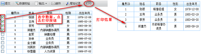 报表组件FineReport中如何设置动态打印