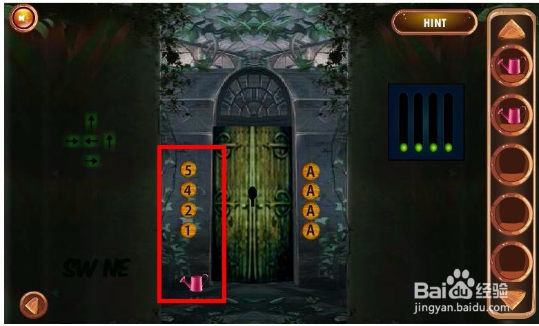 逃出室内花园游戏攻略