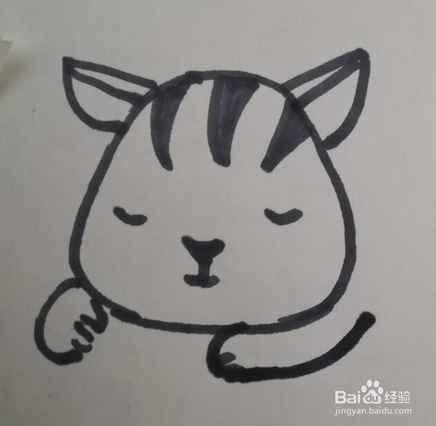 小猫的画法 小猫的简笔画
