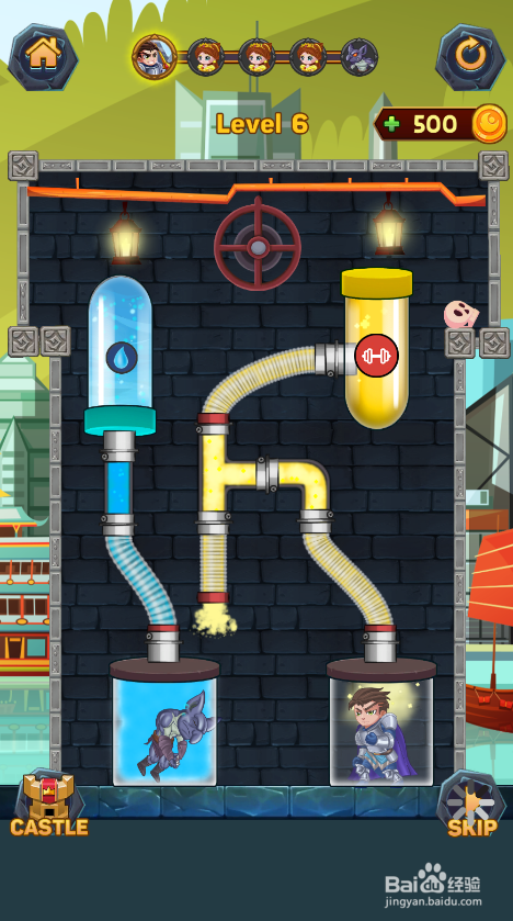 Hero Pipe Rescue的Level 6如何过关?