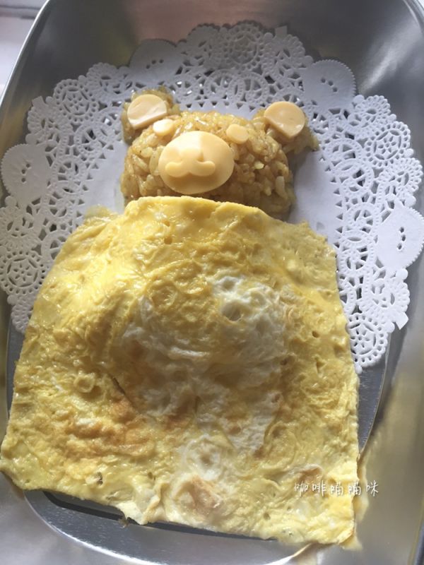 日式小熊咖喱便当