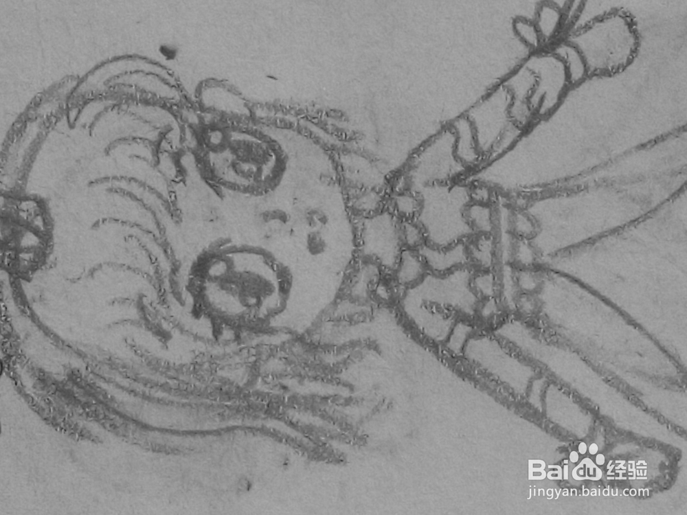 简笔画动漫人物七