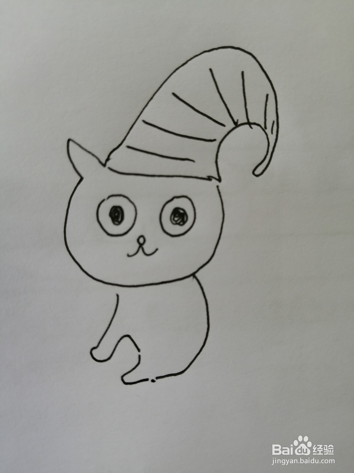 可爱的小猫怎么画
