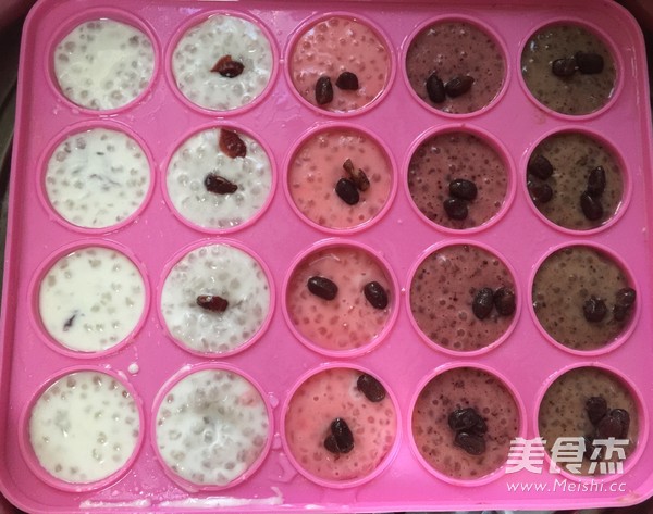 炫彩西米粽的做法