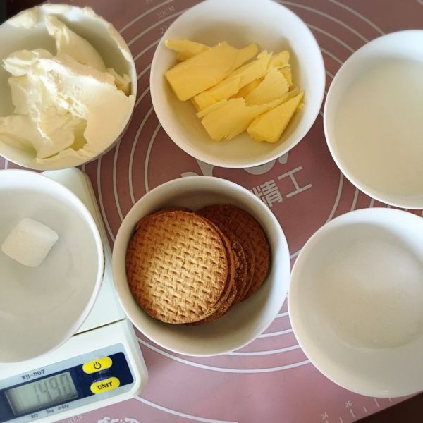 蓝莓冻芝士蛋糕