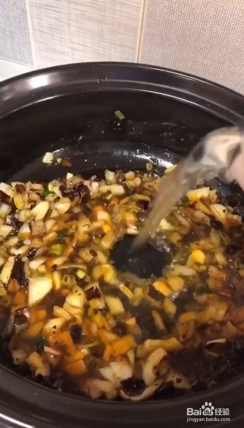 香辣什锦豆腐煲如何制作#校园分享#