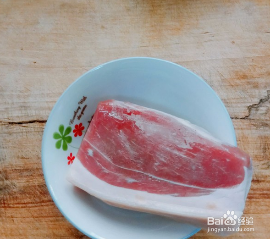 腊肉荷兰豆的做法