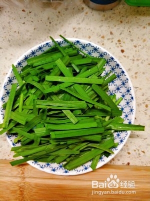 韭菜鸡蛋炒粉丝