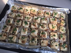 健康养生佳品烤箱烤莲藕土豆豆腐的做法