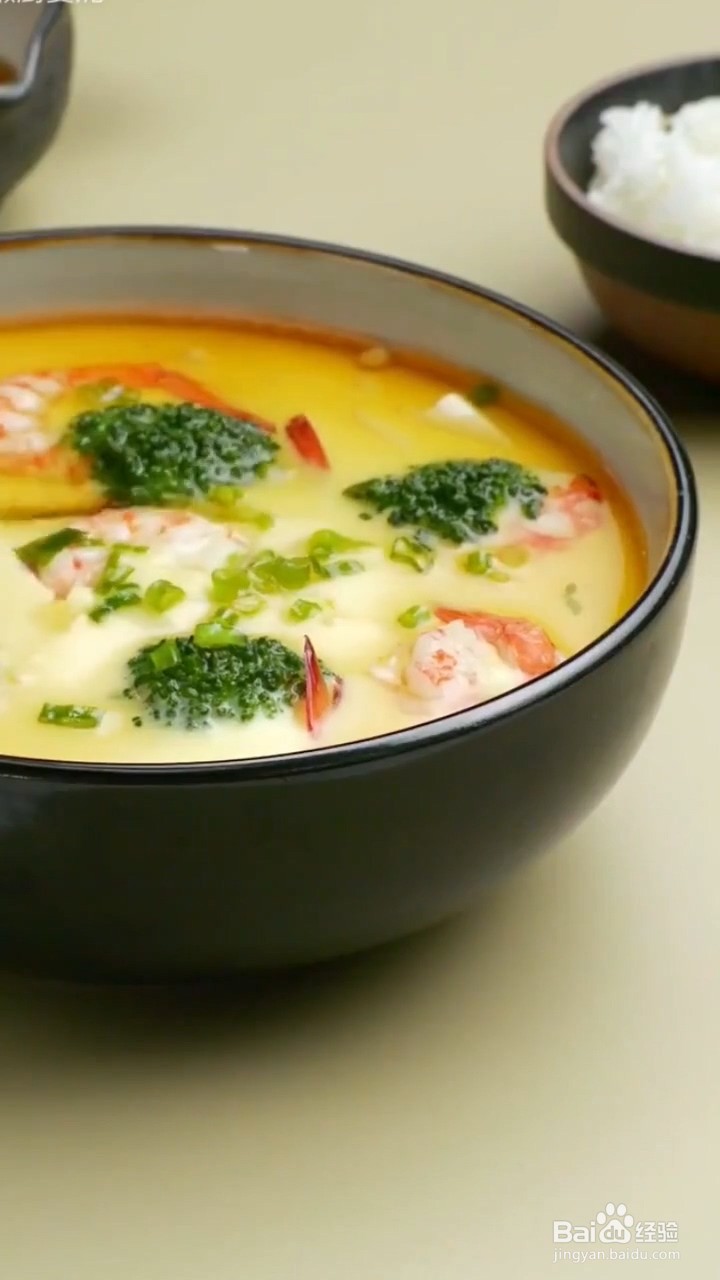 如何制作虾仁西兰花蒸蛋？