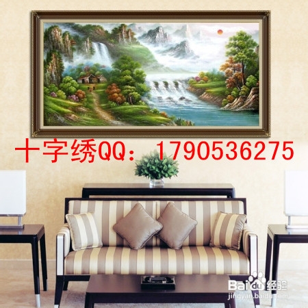 适合挂在客厅的十字绣图案大全
