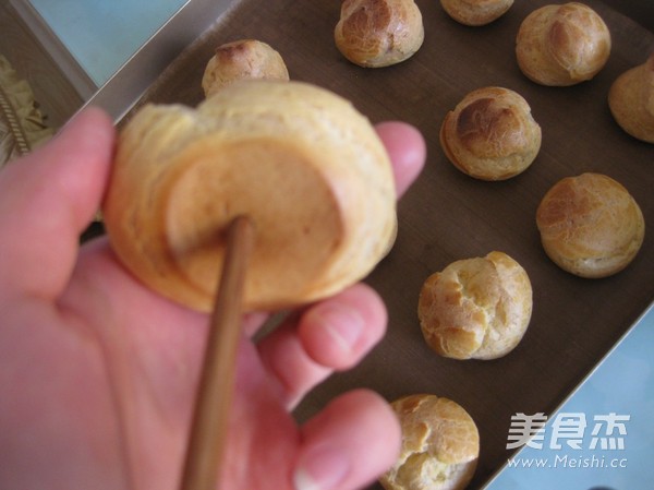 雪顶泡芙的做法